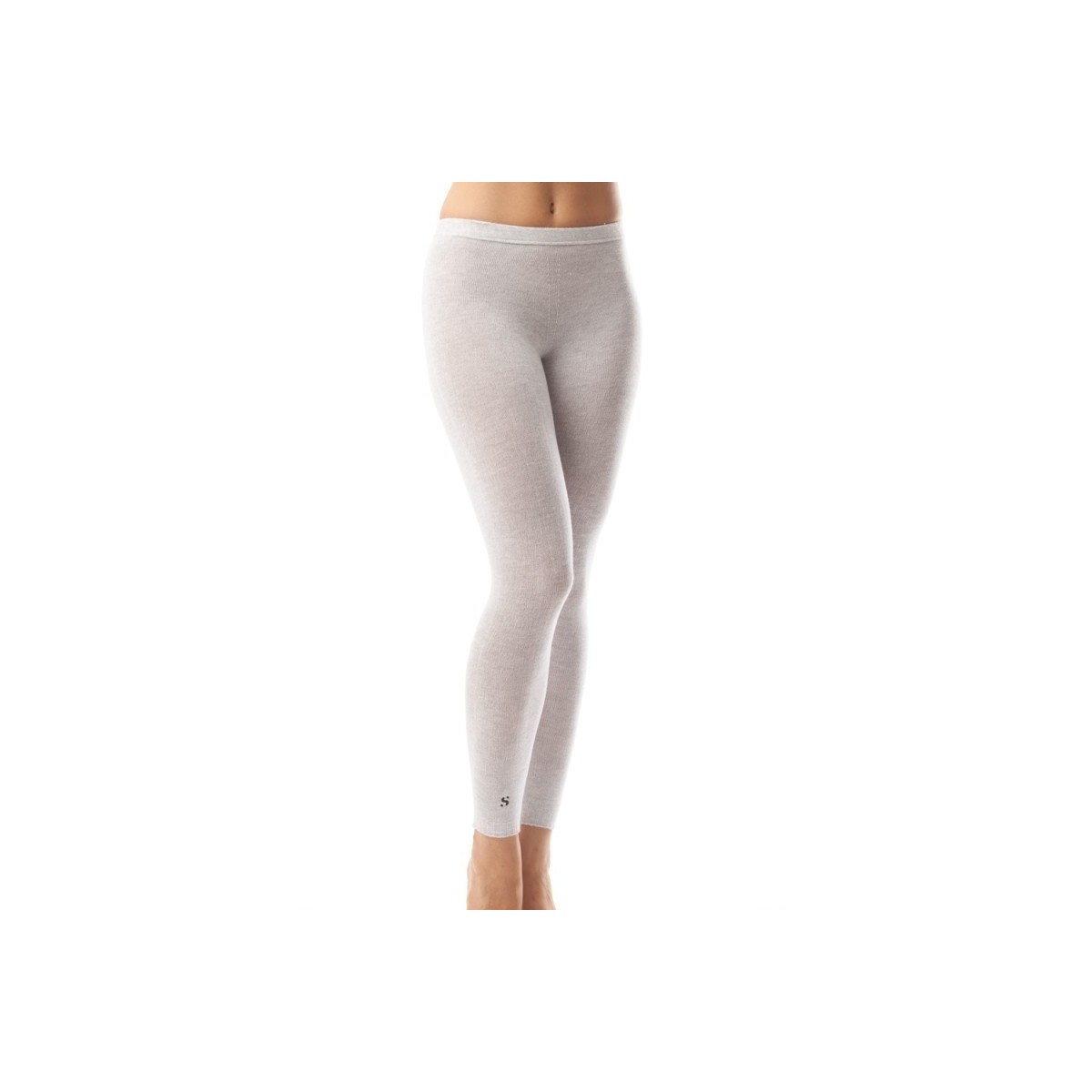 Leggings SilverSkin Fresh SK010F unisex Thermal underwear Silver fiber  Pearl Gray color.