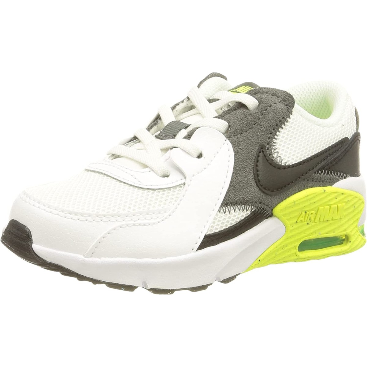 grey-volt NIKE CD6892 110 Shoes MAX AIR (PS) EXCEE white/black-iron