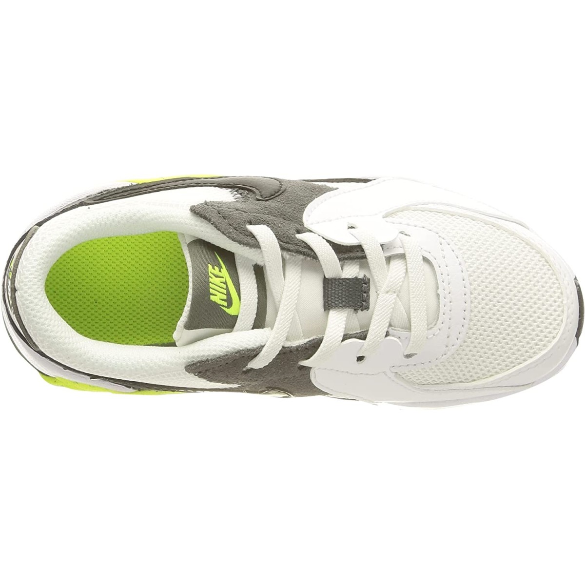 EXCEE Shoes 110 MAX (PS) grey-volt white/black-iron AIR CD6892 NIKE