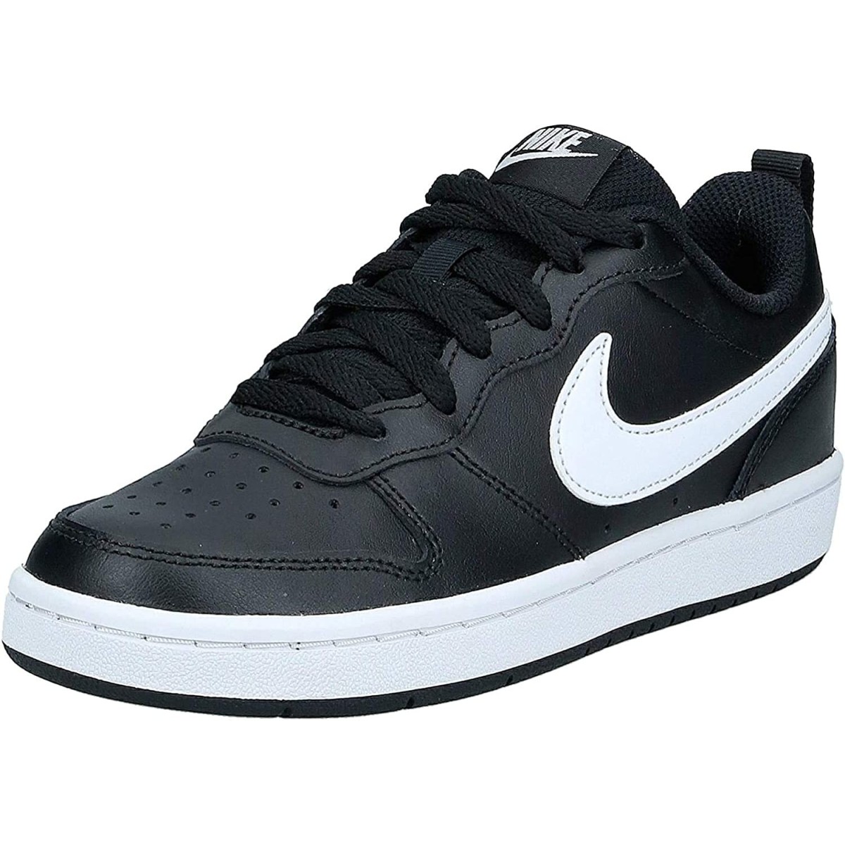 Shoes NIKE COURT BOROUGH LOW 2 GS BQ5448 002 black white