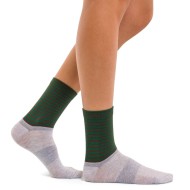 SilverSkin FRESH SK028FT04 Green/Brown Unisex socks Thermal underwear in  silver fiber.